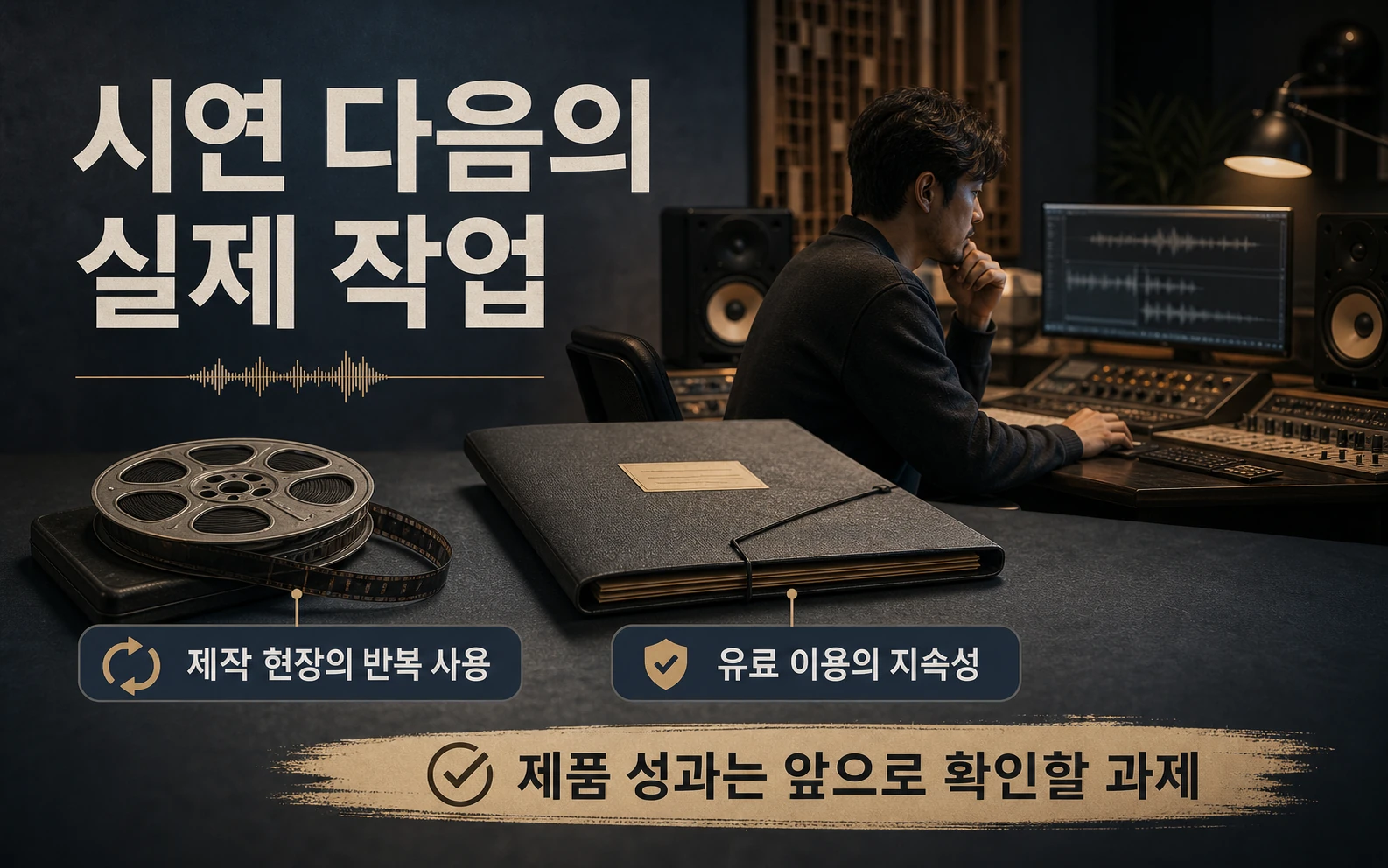 시연 이후 실제 반복 사용과 유료지속성 과제