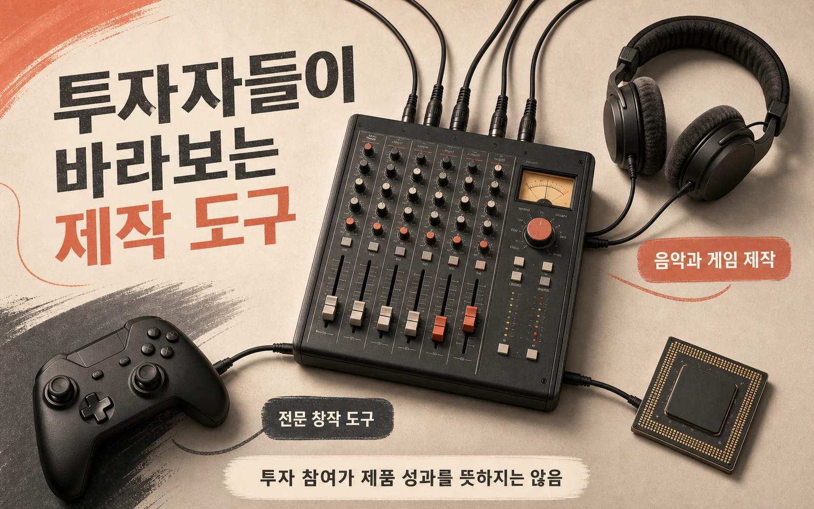 음악과 게임 제작을 위한 전문 창작도구