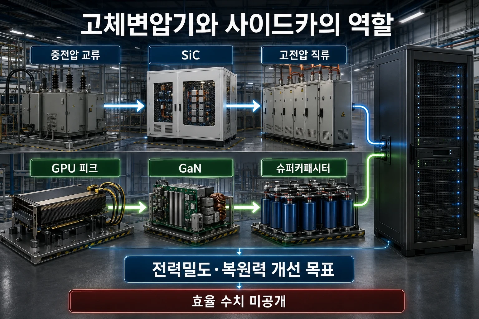 AI 데이터센터가 변압기부터 바꾼다, 인피니언과 스켈레톤의 전력 해법 관련 3번째 핵심 구조 인포그래픽