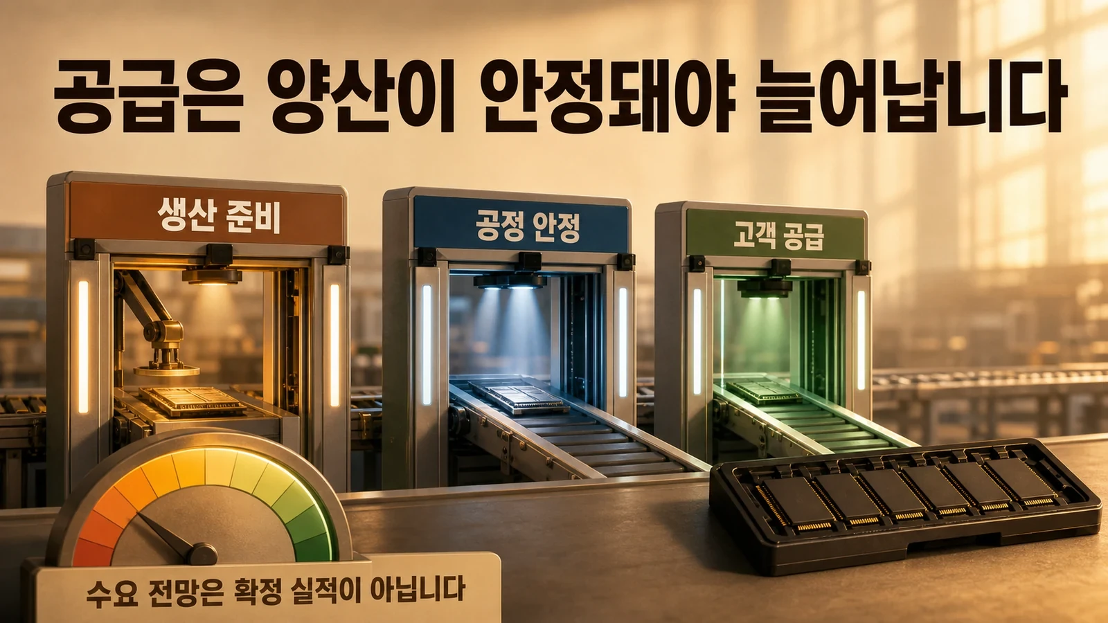 HBM은 칩만 찍어낸다고 완성되지 않습니다 관련 5번째 핵심 시각자료