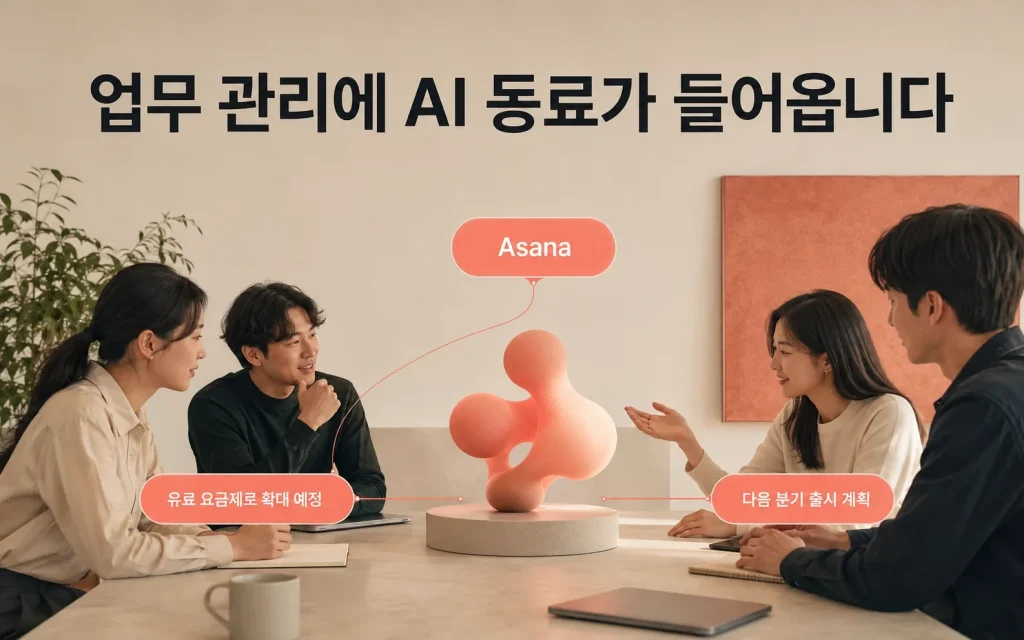 업무 관리에 AI 동료가 들어옵니다