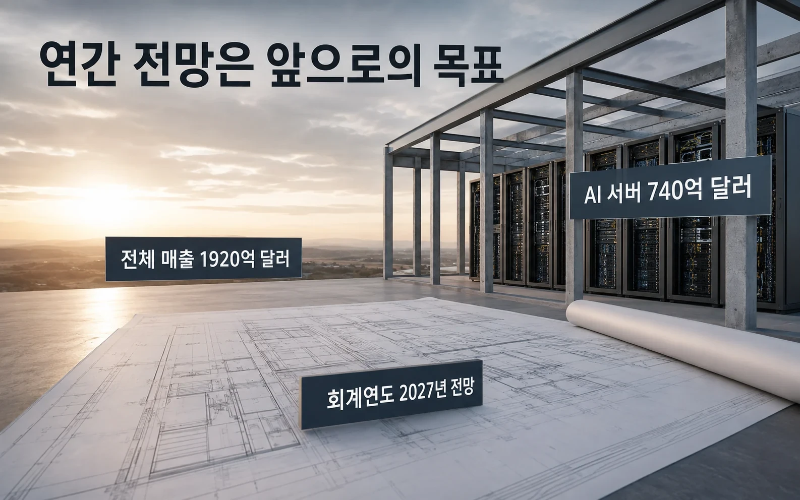 연간 전망은 앞으로의 목표; 올해 전망을 높였지만 아직 실적은 아닙니다