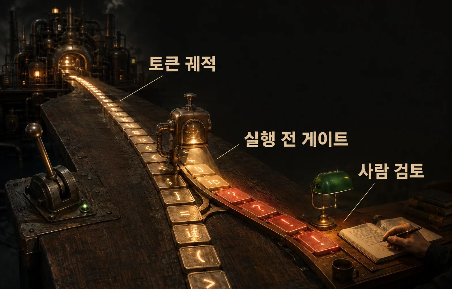 AI 코딩 에이전트가 틀릴 때를 실행 전에 가려내는 작은 모델 핵심 내용을 보여주는 인포그래픽