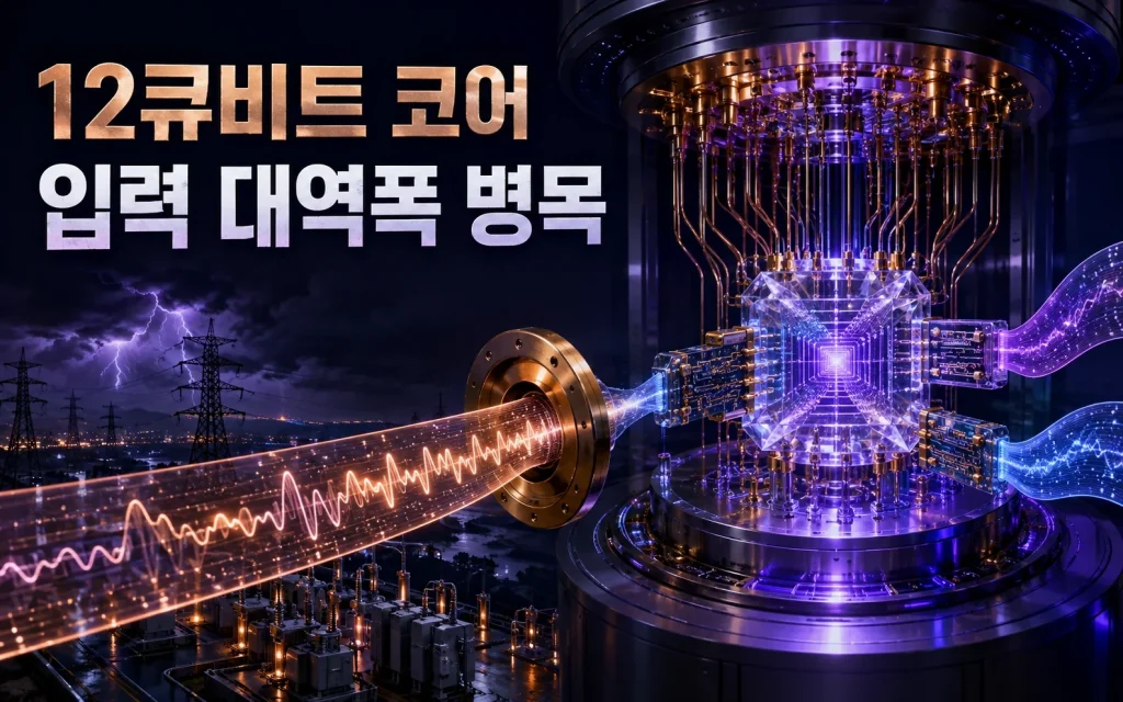 양자 회로를 전력망 시계열에 붙였더니, 병목은 큐비트가 아니었습니다 핵심 내용을 보여주는 인포그래픽
