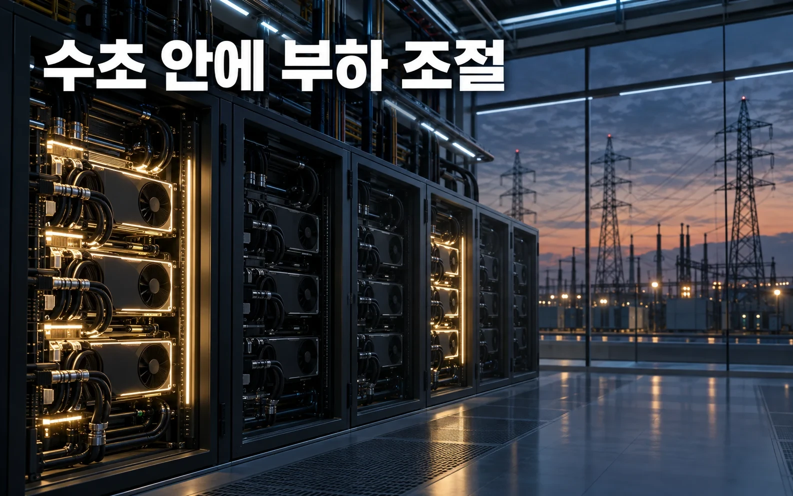 AI 데이터센터가 전력망 신호를 듣습니다, 호주 GPU 부하 이동 실험 핵심 내용을 보여주는 3번째 인포그래픽