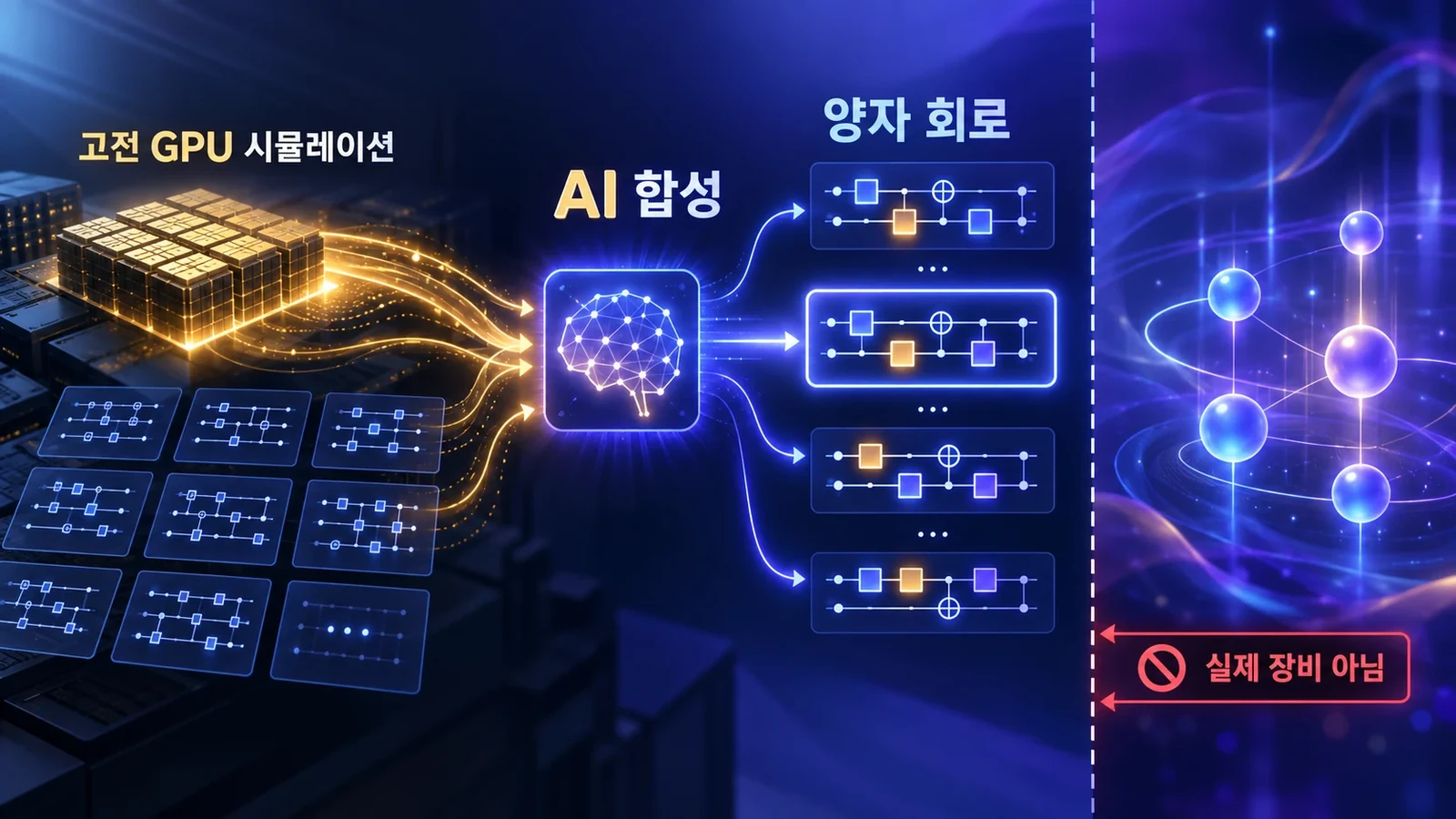 생성형 AI의 양자 회로 최적화 연구