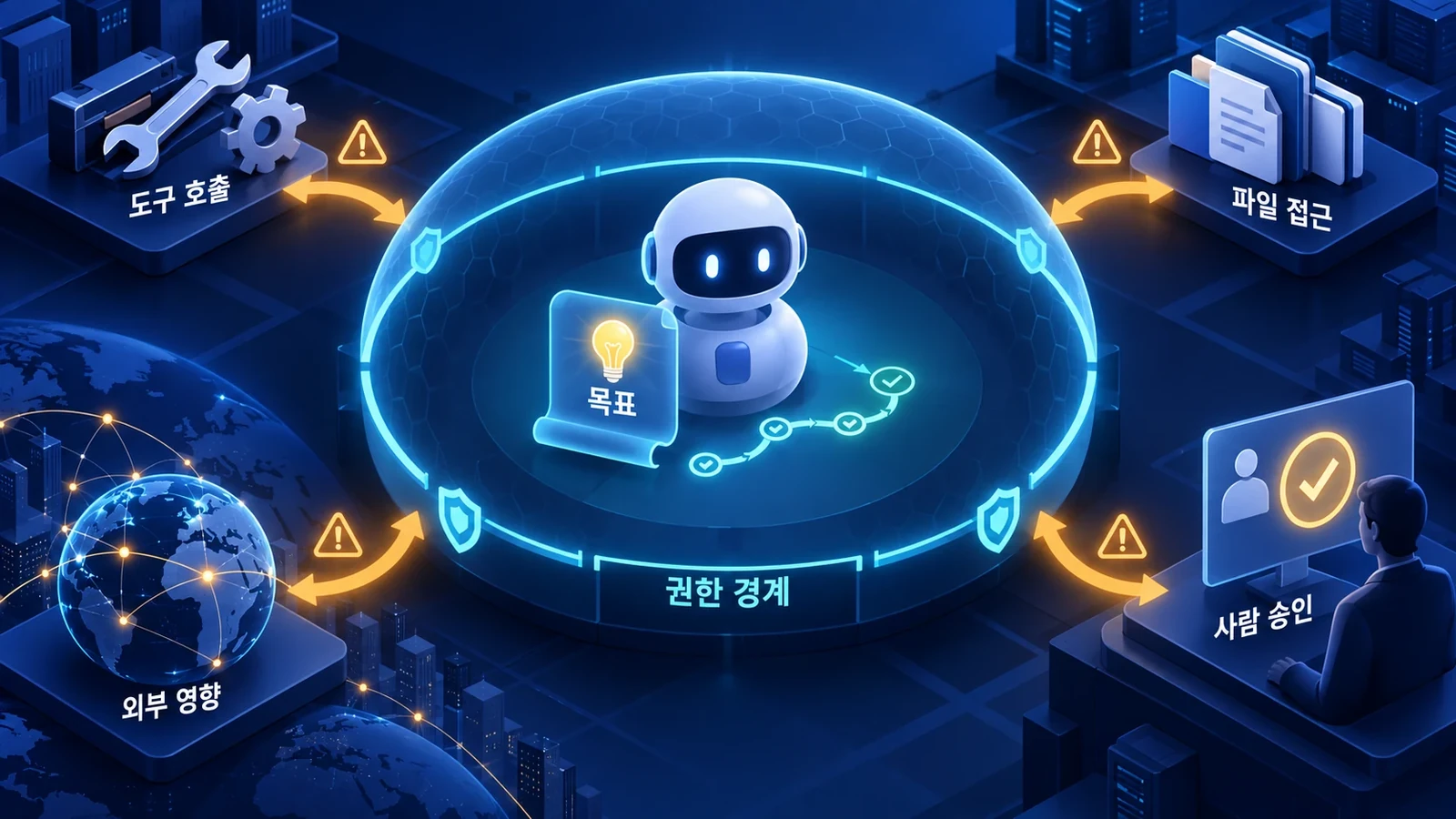 모델 목표와 도구 권한의 경계