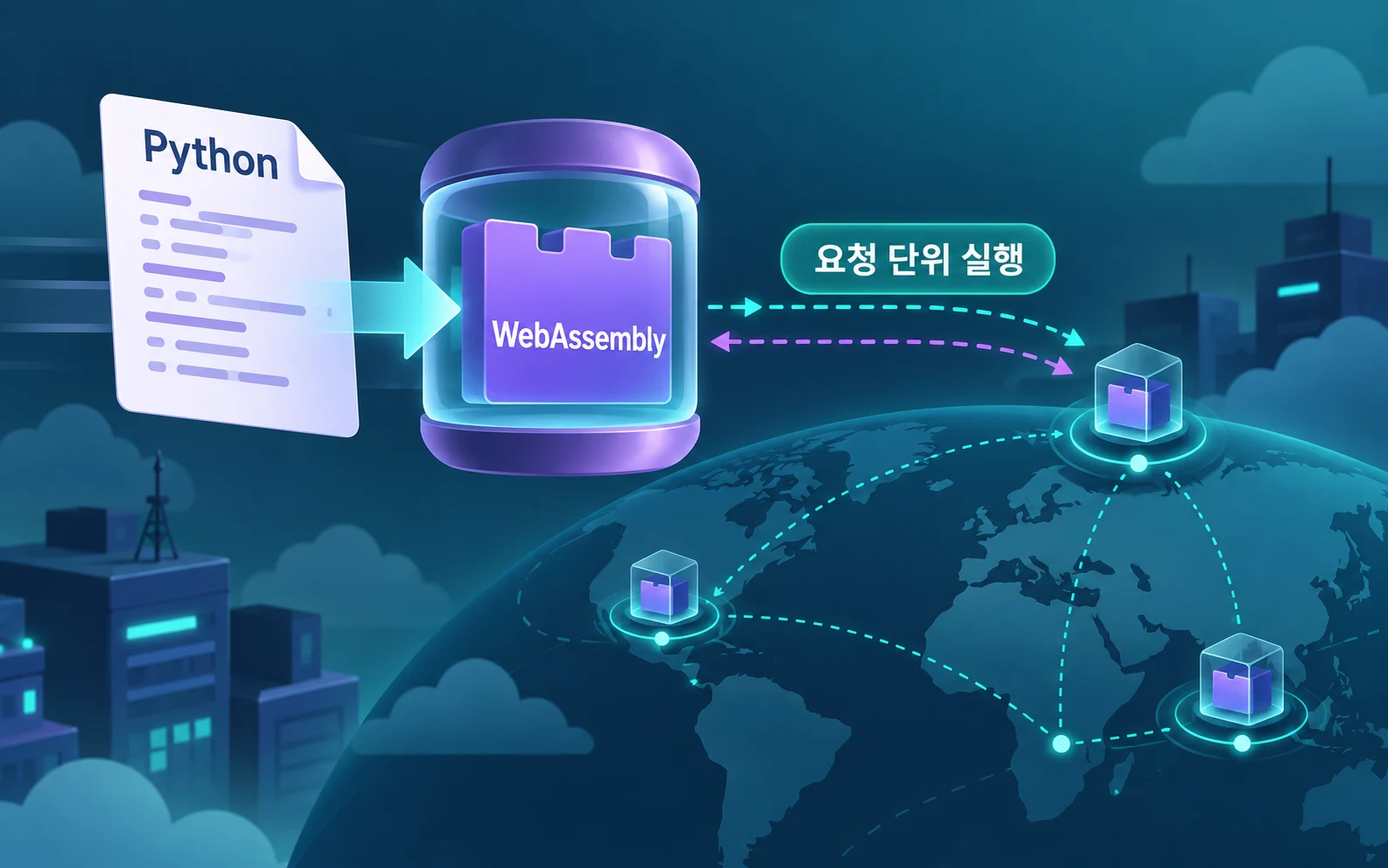 요청 단위로 실행되는 Python 런타임