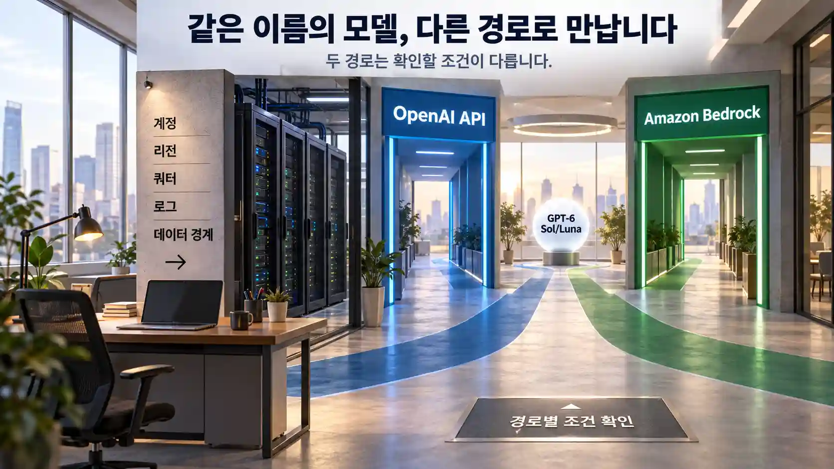 OpenAI API와 Amazon Bedrock의 서로 다른 이용 조건
