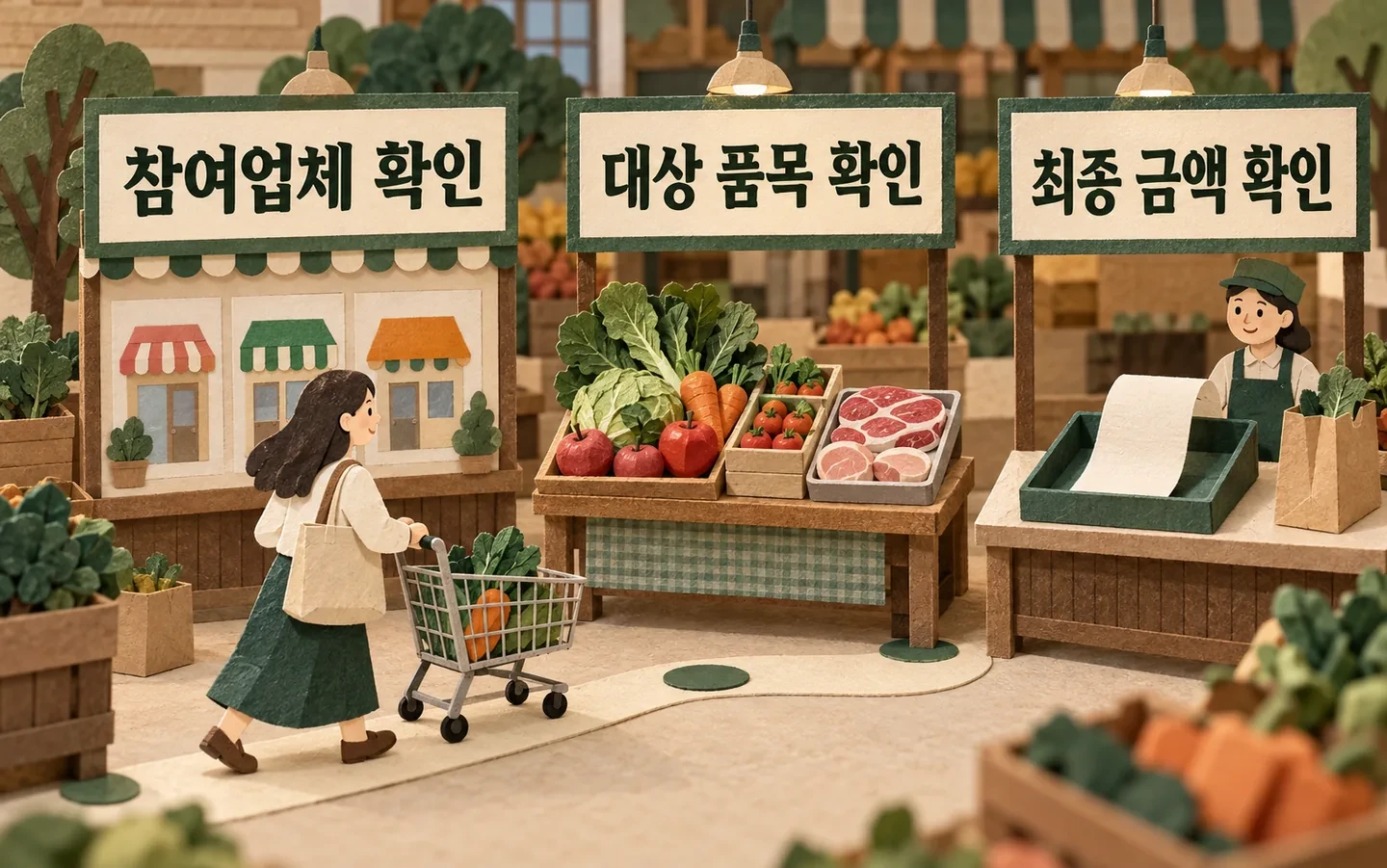 추석 농축산물 할인 9월 30일까지, 한우·한돈 30~50% 핵심 내용을 보여주는 3번째 인포그래픽