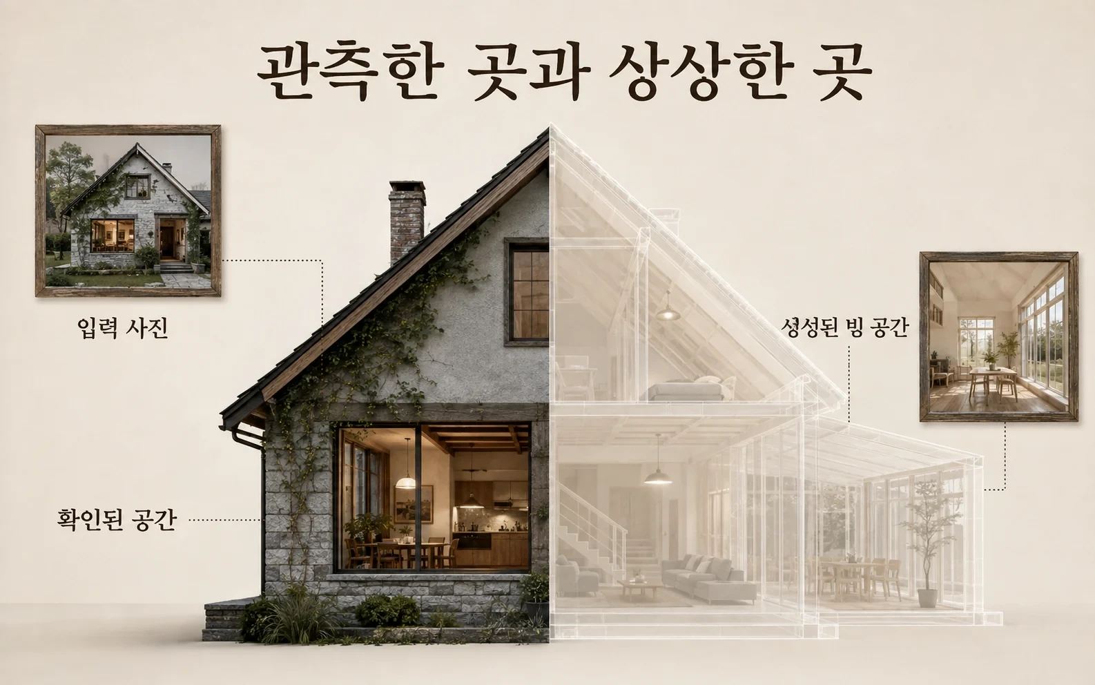 관측한 곳과 상상한 곳; 사진이 늘어날수록 상상의 범위는 줄어듭니다