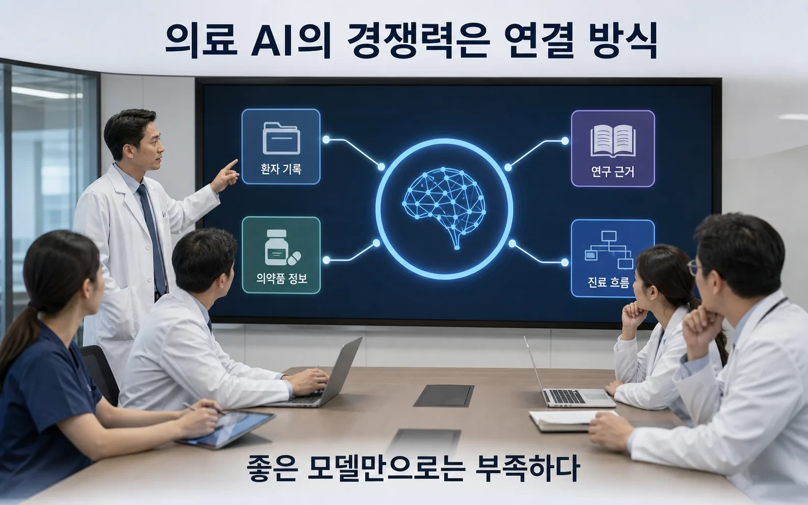 챗GPT가 환자 기록을 읽는다, 의료 AI의 경쟁력은 연결 방식에서 갈린다의 04-health-platform 내용을 보여주는 정보 이미지