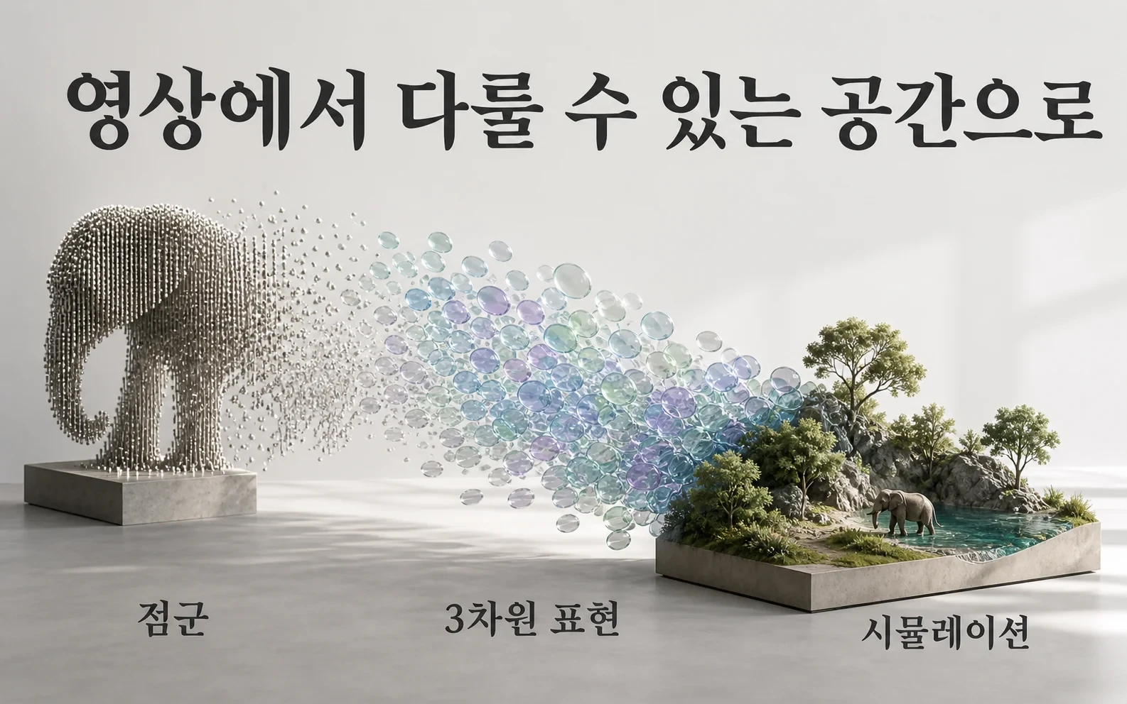 영상에서 다룰 수 있는 공간으로; 공간이 파일이 되면 활용 범위가 넓어집니다