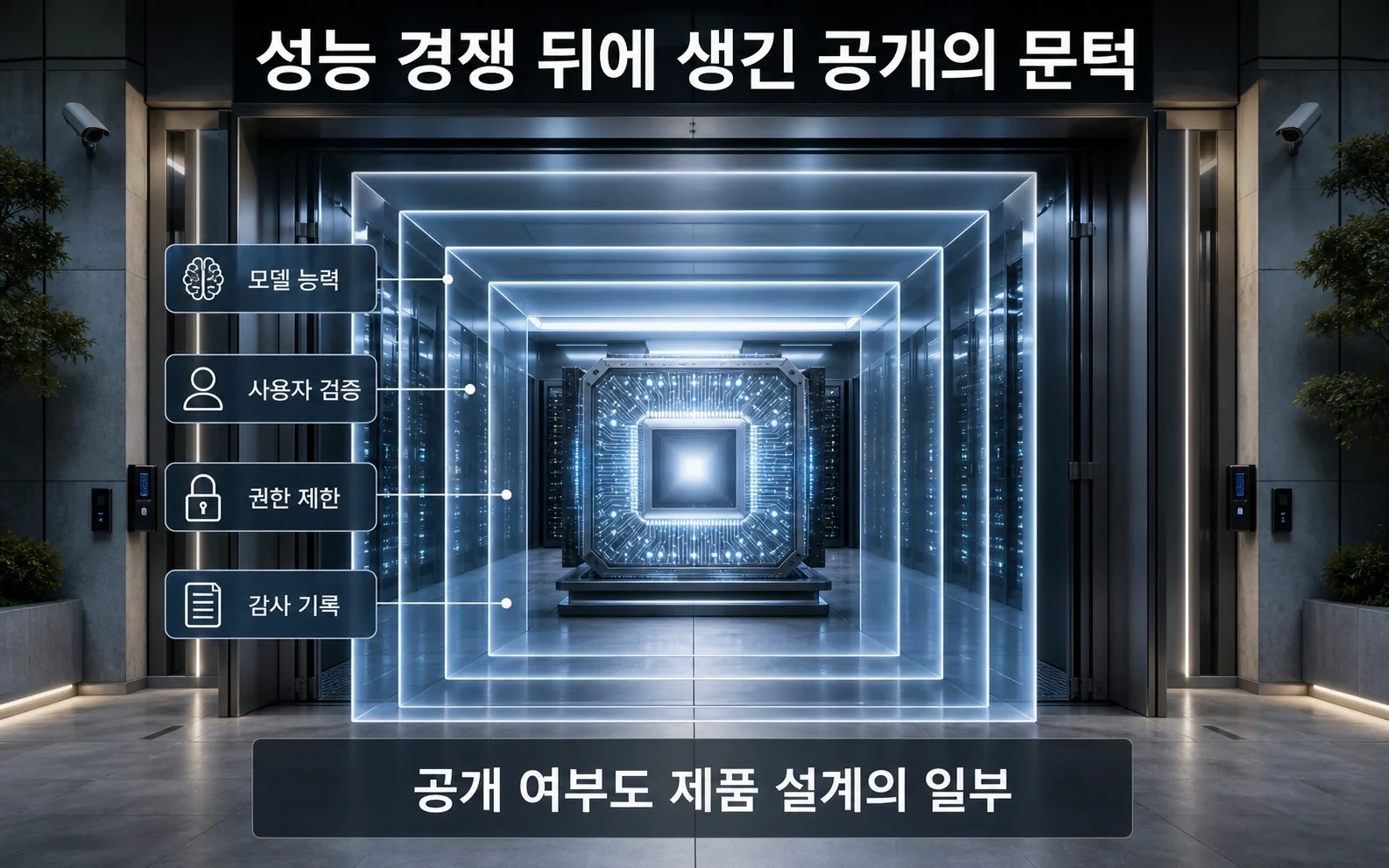 오픈AI가 새 모델 출시를 늦춘 이유, AI가 해커의 도구를 넘어선 순간의 04-governance-gate 내용을 보여주는 정보 이미지