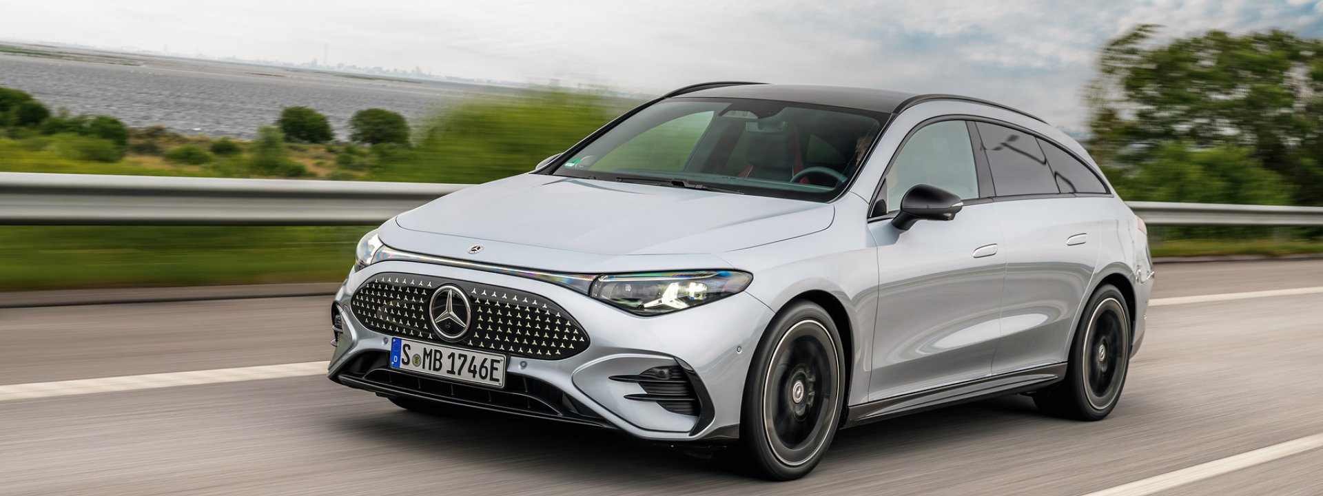 공식 CLA Shooting Brake 사진이며 Wayve 탑재 확정 차량을 뜻하지 않음