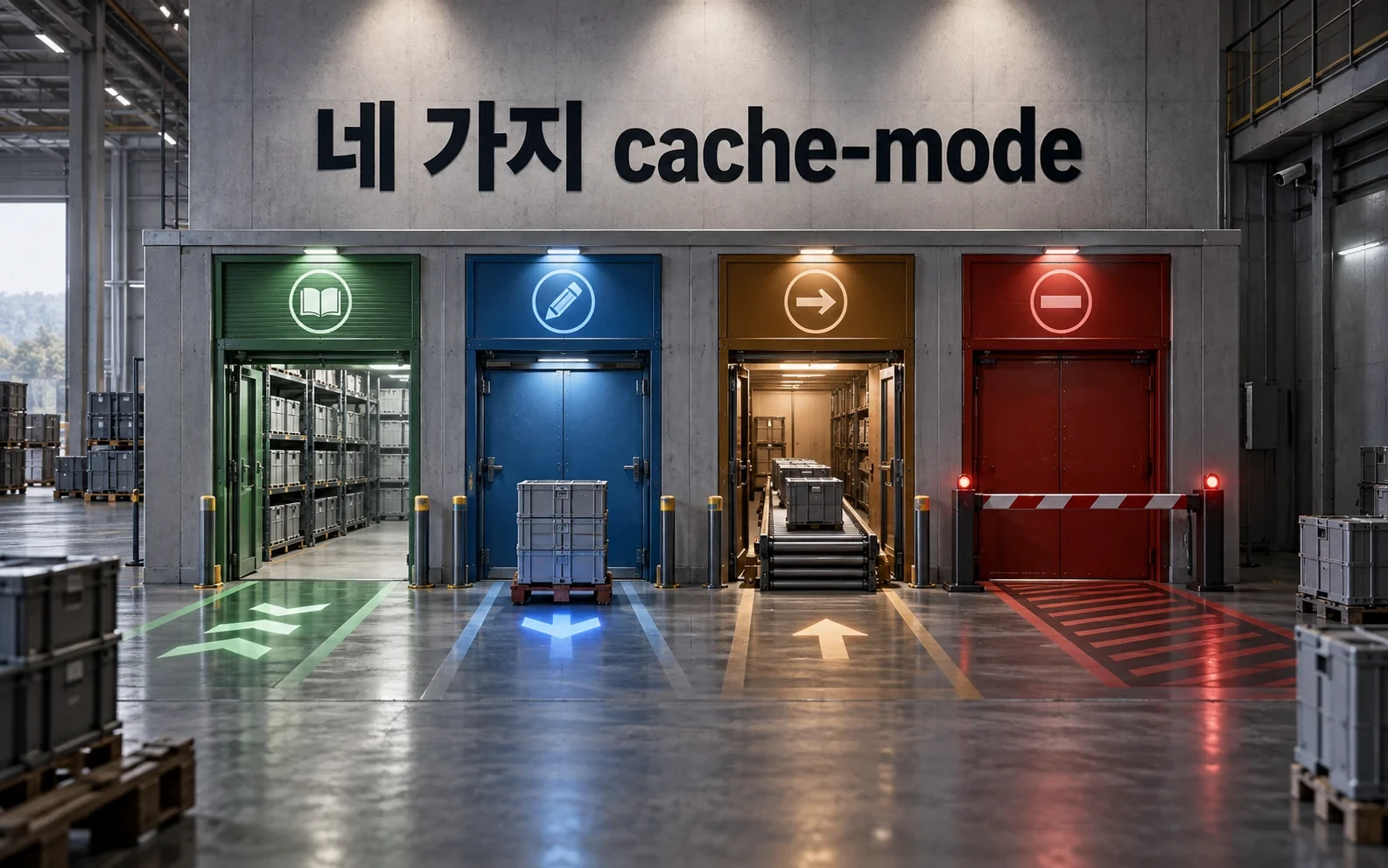 깃허브 캐시를 읽기 전용으로, cache-mode가 공급망 공격을 줄이는 법 핵심 내용을 보여주는 3번째 인포그래픽