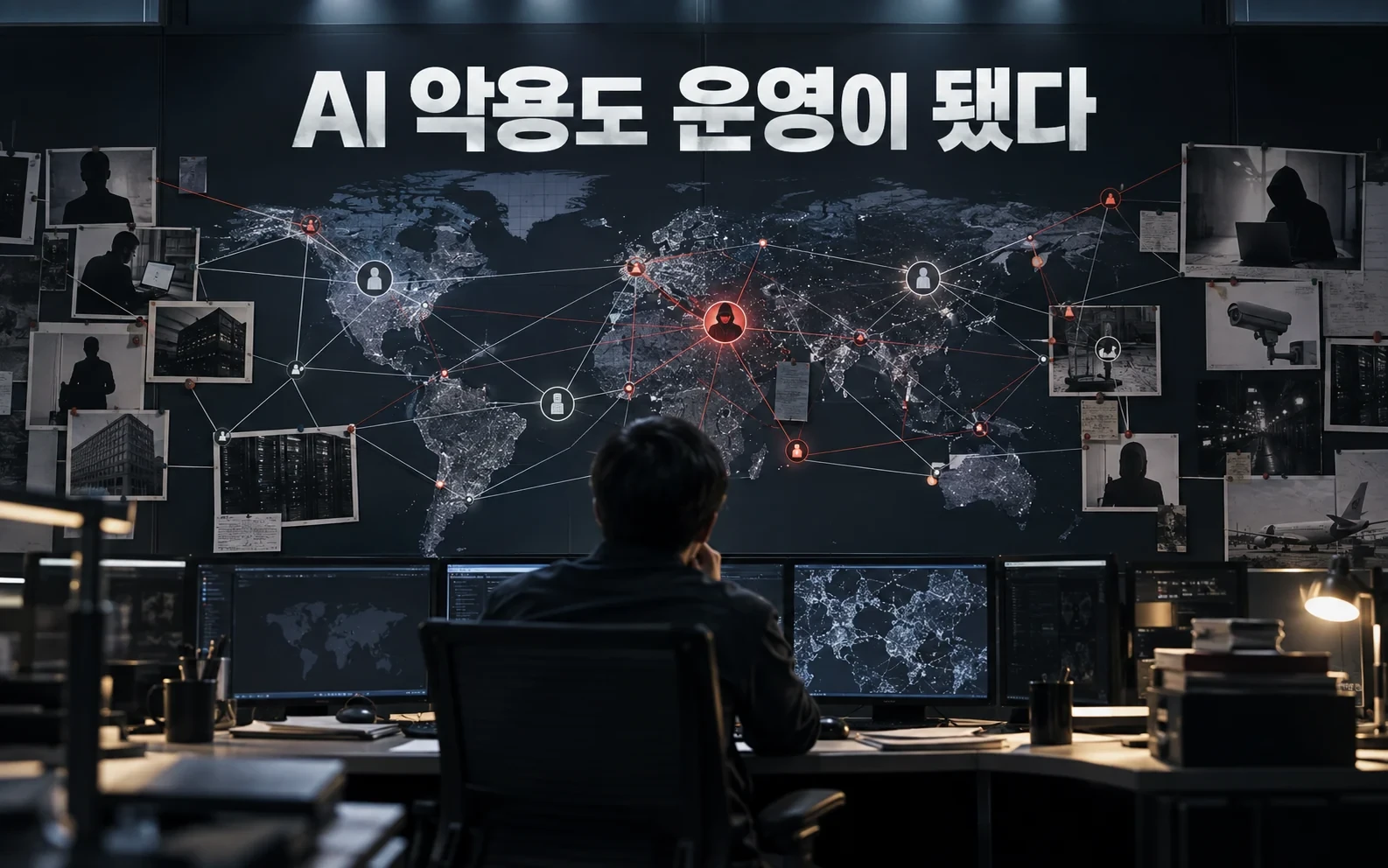 AI 악용은 실험을 넘어 운영이 됐습니다, Anthropic 위협 보고서의 경고 핵심 내용을 보여주는 1번째 인포그래픽