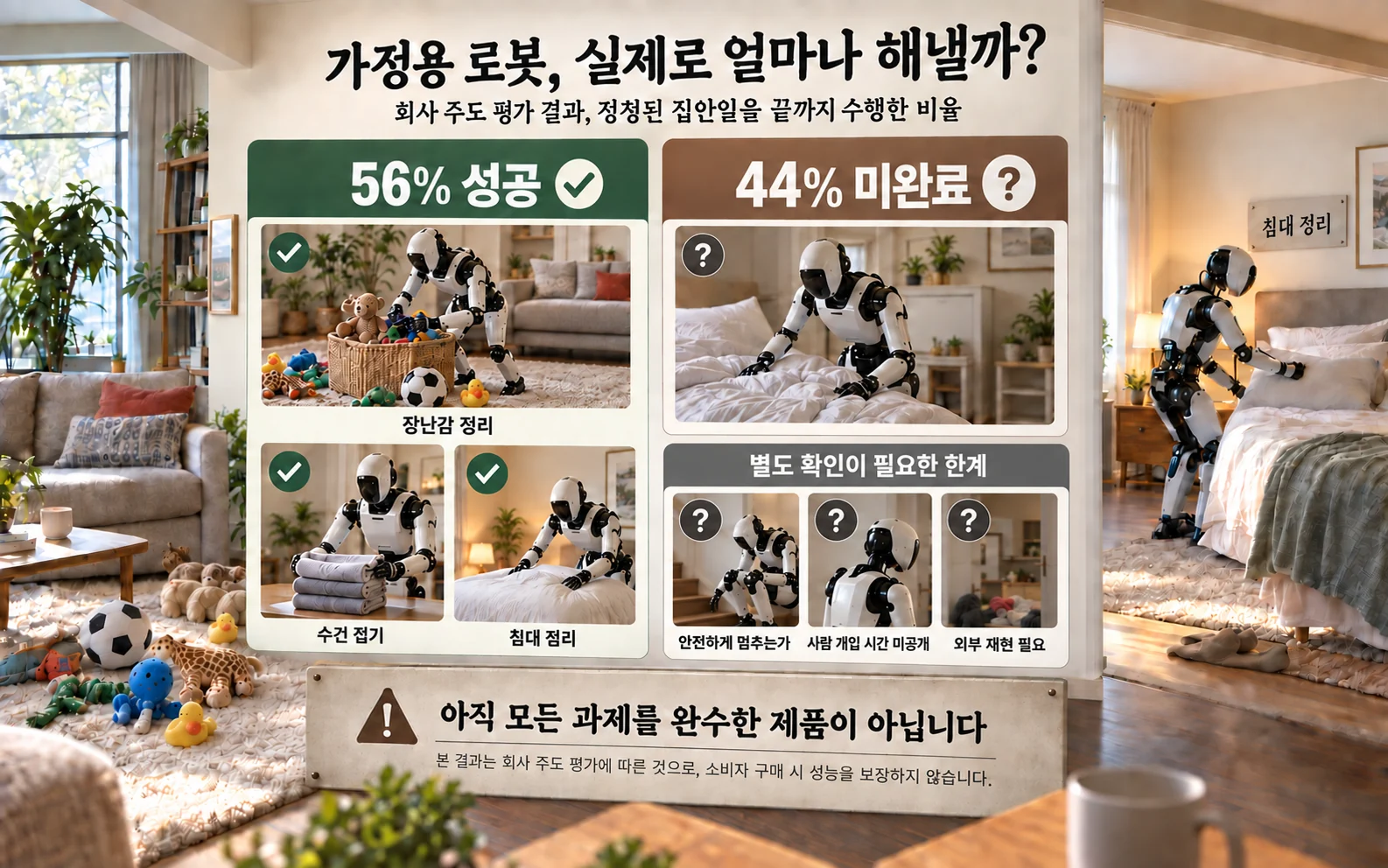작업 완료 비율과 별도 확인할 안전성 한계
