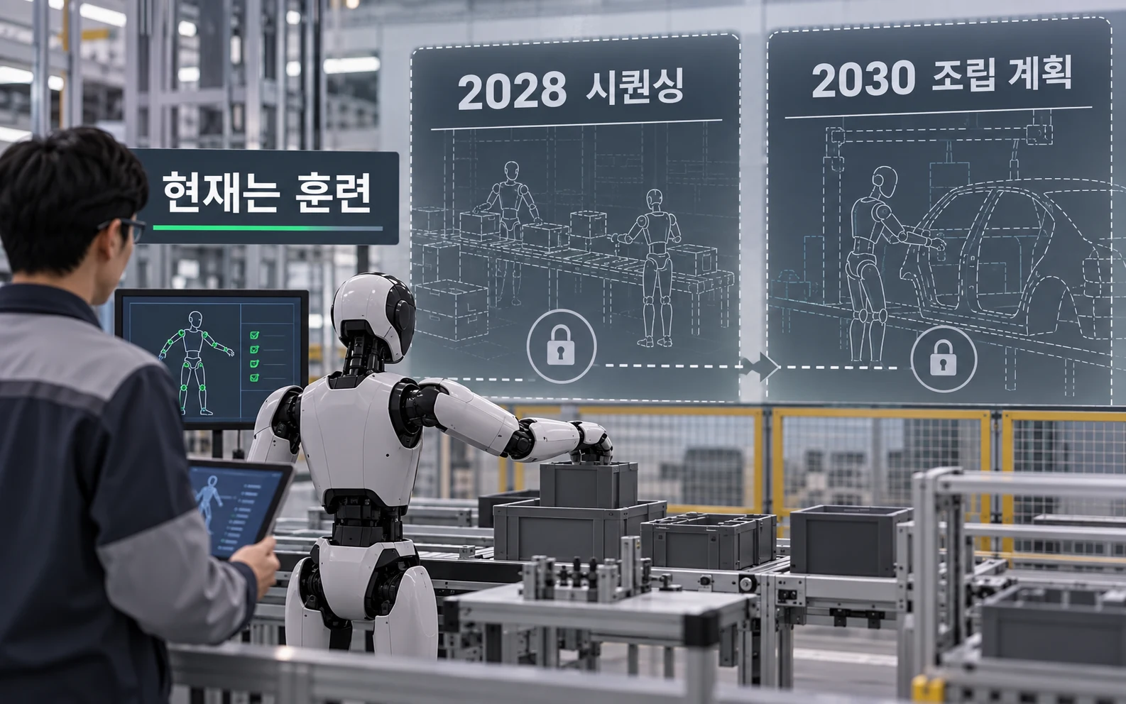 Atlas 제조 작업 적용의 단계별 로드맵