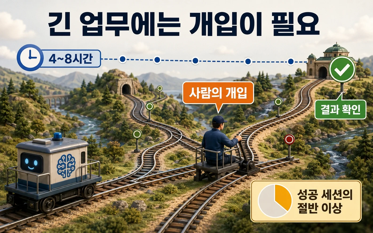연구원 하루에 AI 작업 3.1일, OpenAI가 자동 연구 인턴의 실측을 공개했습니다 관련 본문 시각자료 4