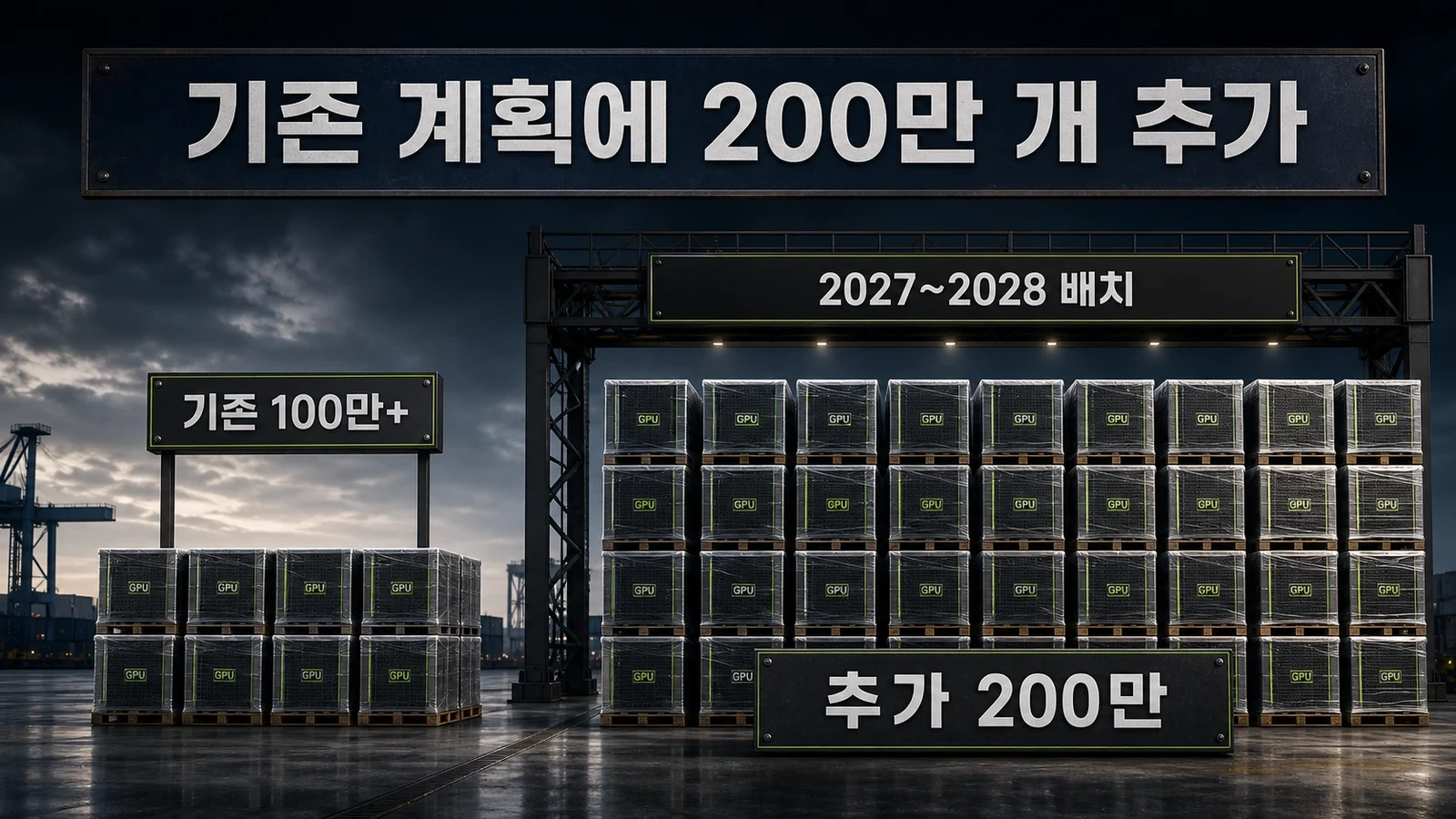 AWS의 엔비디아 GPU 200만 개, 주문 숫자보다 먼저 봐야 할 것 관련 2번째 핵심 시각자료
