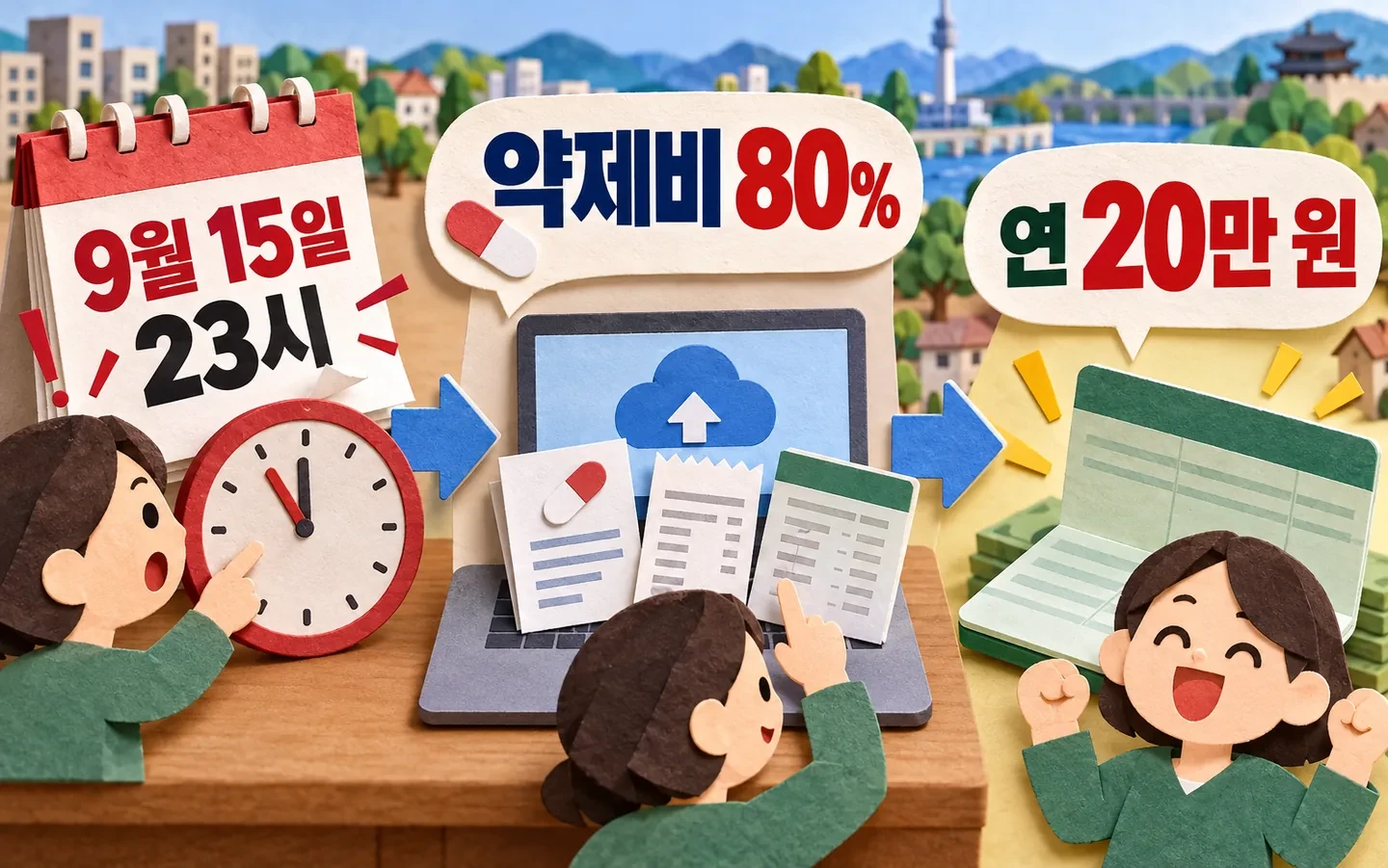 성동구 탈모 약제비 80%, 연 20만 원까지 지원 핵심 내용을 보여주는 3번째 인포그래픽