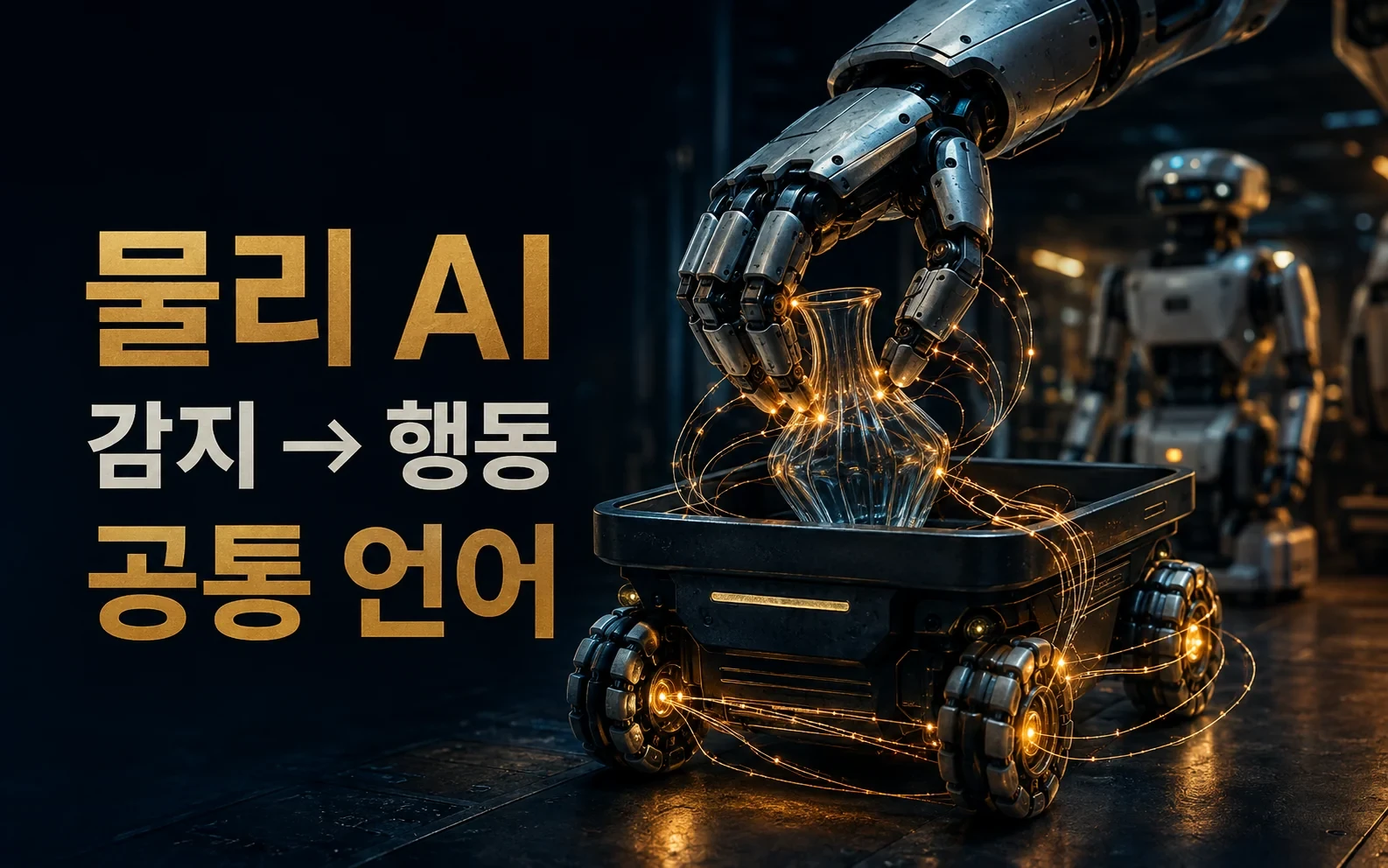 로봇의 공통어를 만들겠다는 Arm, 물리 AI를 칩 밖으로 끌어냈습니다 핵심 내용을 보여주는 인포그래픽