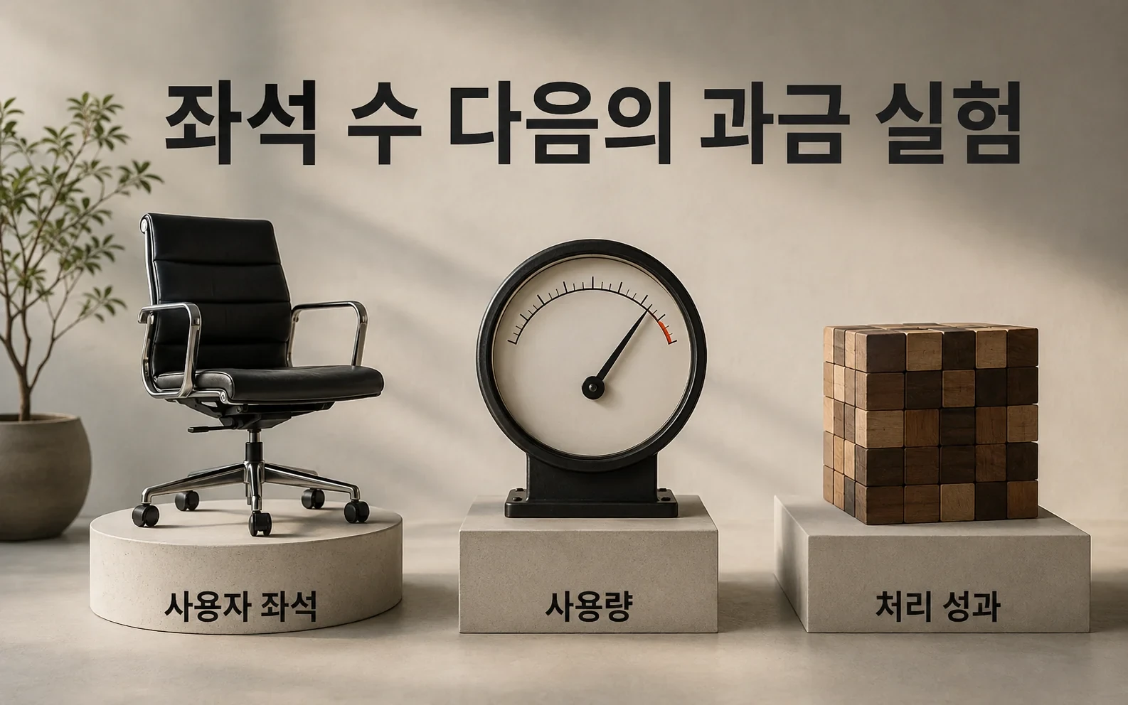 좌석 수 다음의 과금 실험; 사람이 줄어도 소프트웨어의 가치는 커질 수 있을까요