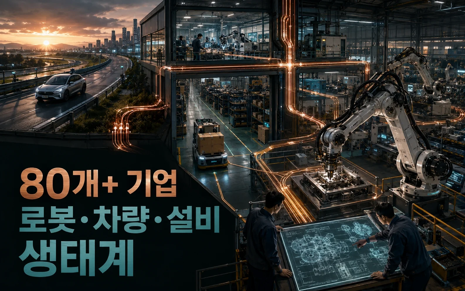 로봇의 공통어를 만들겠다는 Arm, 물리 AI를 칩 밖으로 끌어냈습니다 핵심 내용을 보여주는 인포그래픽