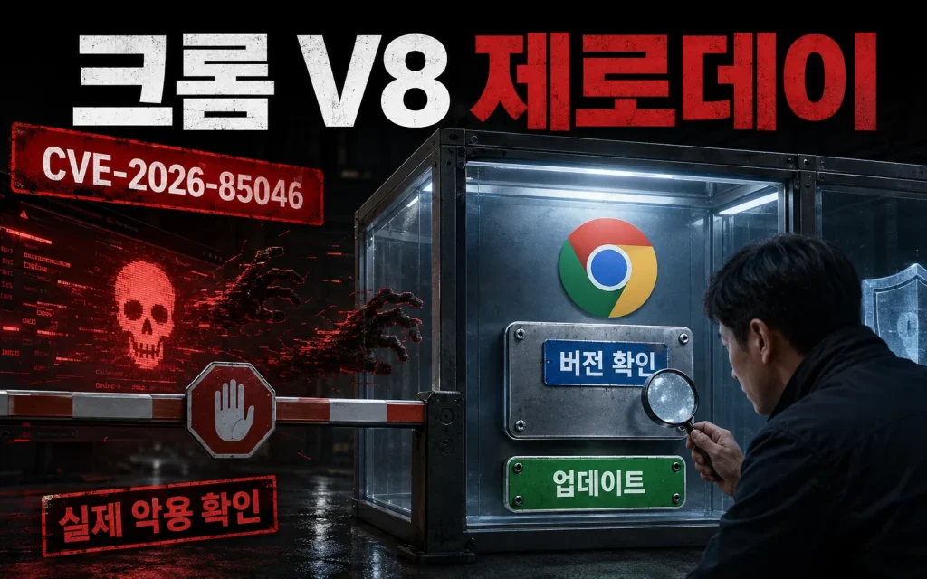 크롬 V8 제로데이, 재시작보다 버전 번호를 확인해야 합니다 관련 대표 시각자료 1