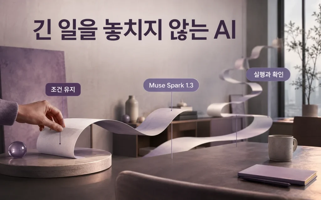 긴 일을 놓치지 않는 AI