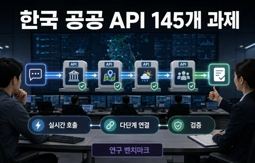 한국 공공 API 145개 과제, 작은 AI가 큰 모델을 따라잡은 방법 관련 대표 시각자료 1