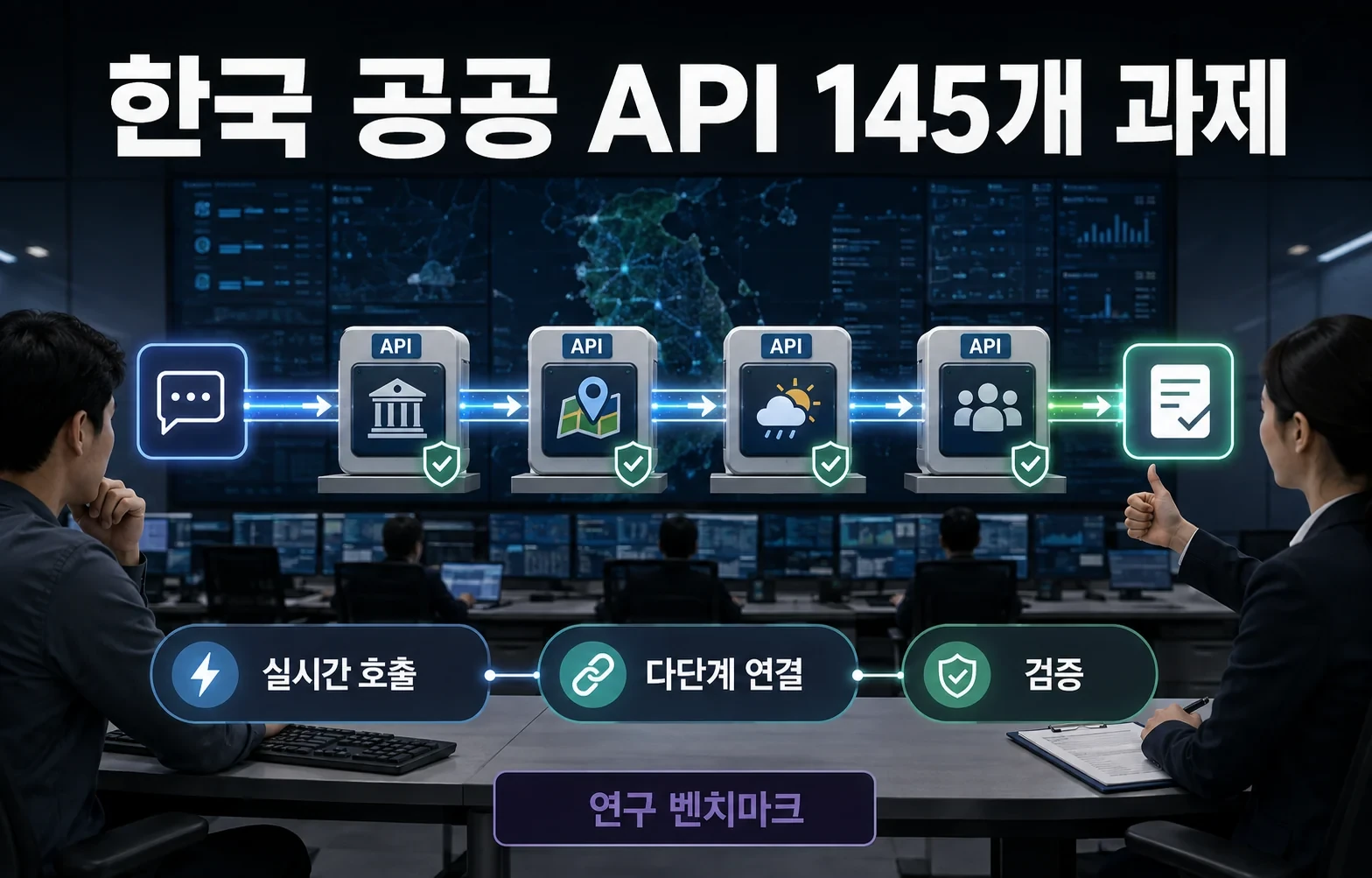 한국 공공 API 145개 과제, 작은 AI가 큰 모델을 따라잡은 방법 관련 대표 시각자료 1