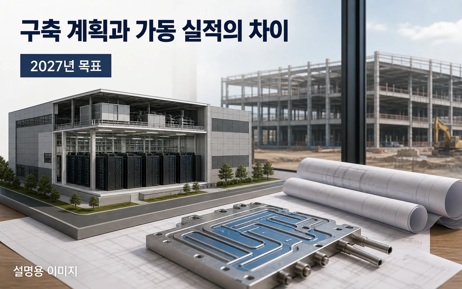 삼송 데이터센터의 DTC 적용은 2027년을 목표로 한 계획입니다. 이미 해당 설비의 가동 성능이 검증됐다는 의미는 아닙니다.