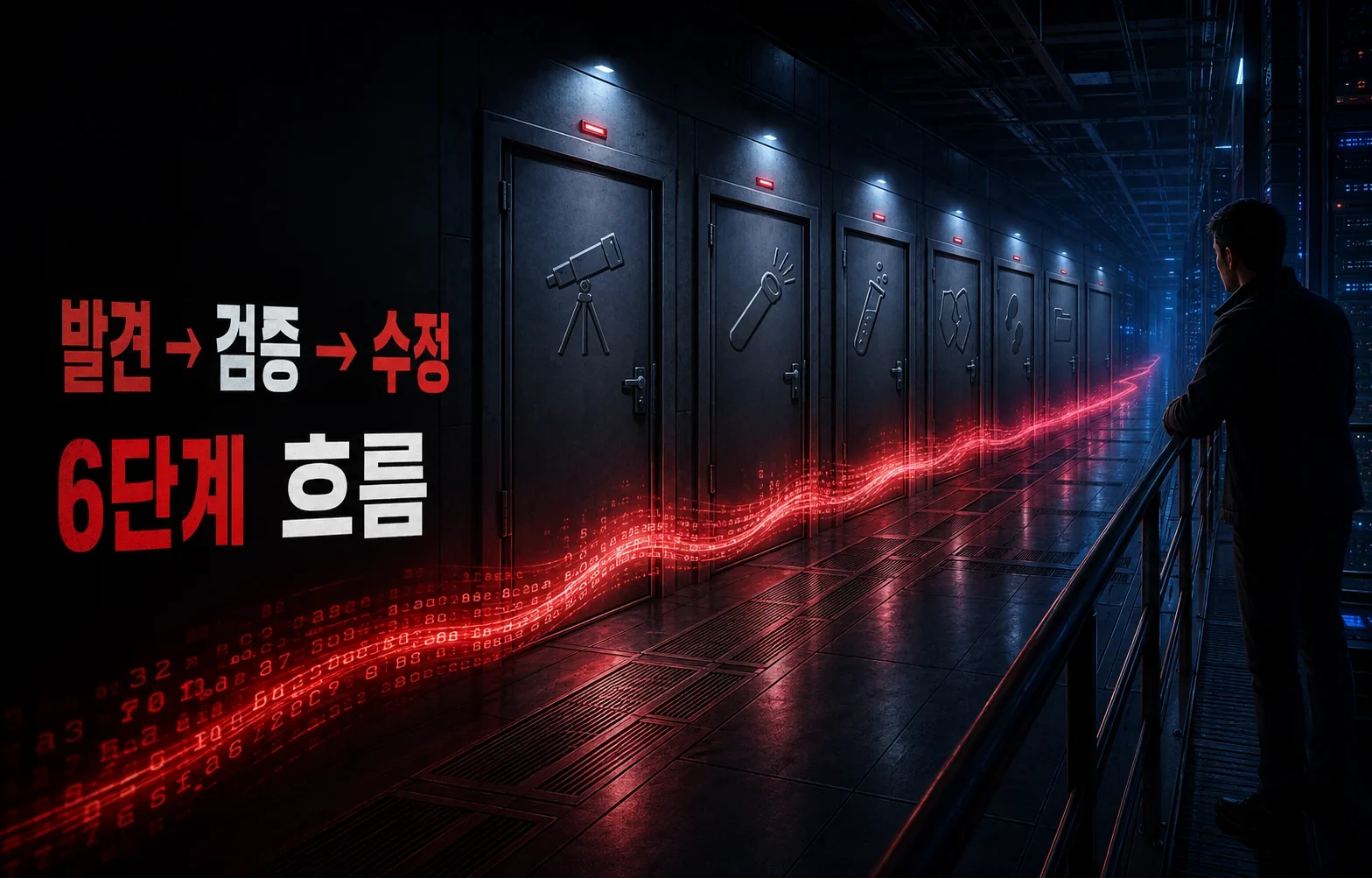 취약점 4,000개 중 먼저 고칠 것인지 클라우드플레어가 AI 보안 요원을 붙였습니다 핵심 내용을 보여주는 인포그래픽