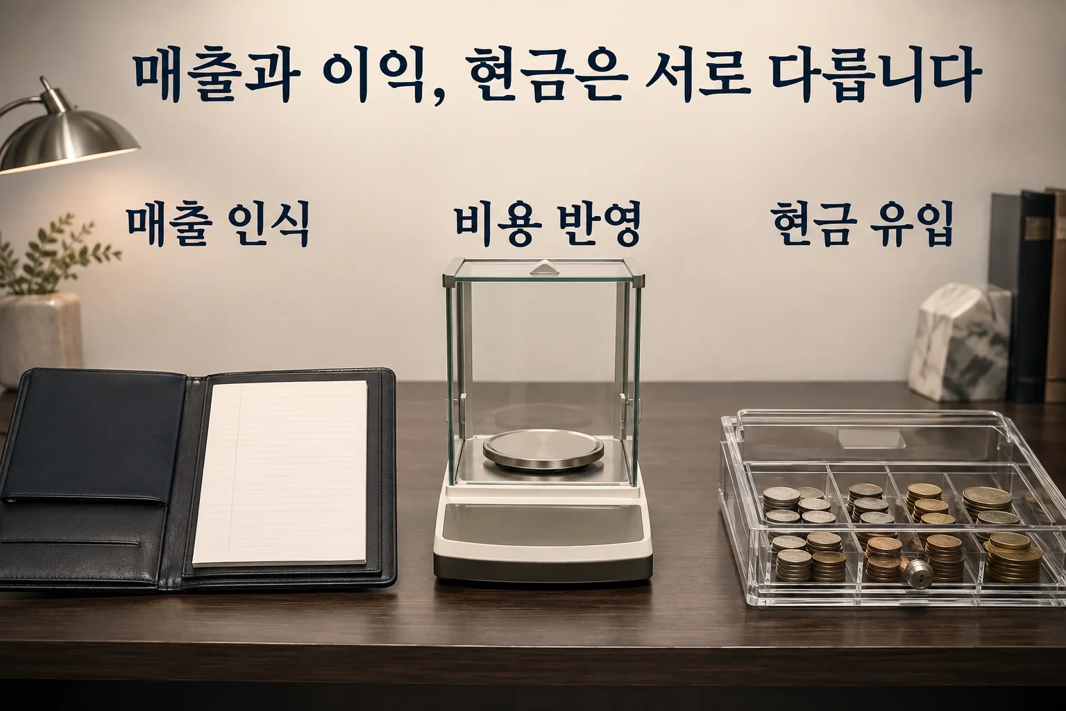 매출과 이익, 현금은 서로 다릅니다; 이익과 현금도 같이 봐야 합니다