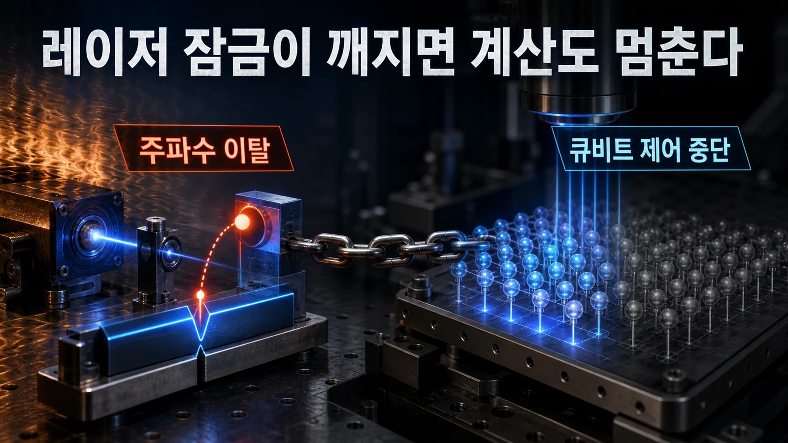 AI가 양자컴퓨터 레이저를 되살렸다, 그런데 실시간 운전은 아니었다 관련 3번째 핵심 시각자료