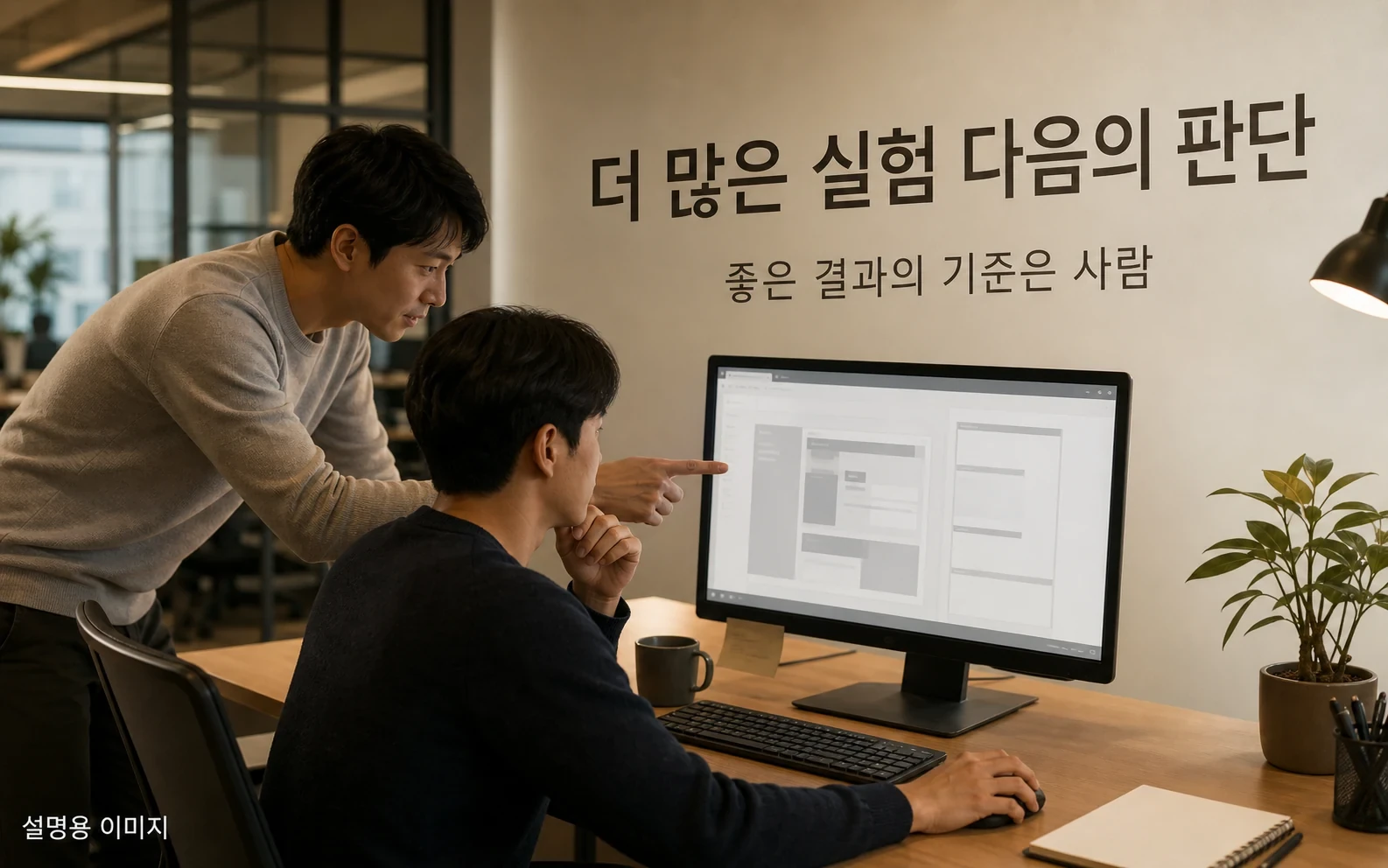 실험 수가 늘어도 좋은 실험과 우연한 결과를 가리는 판단은 필요합니다.