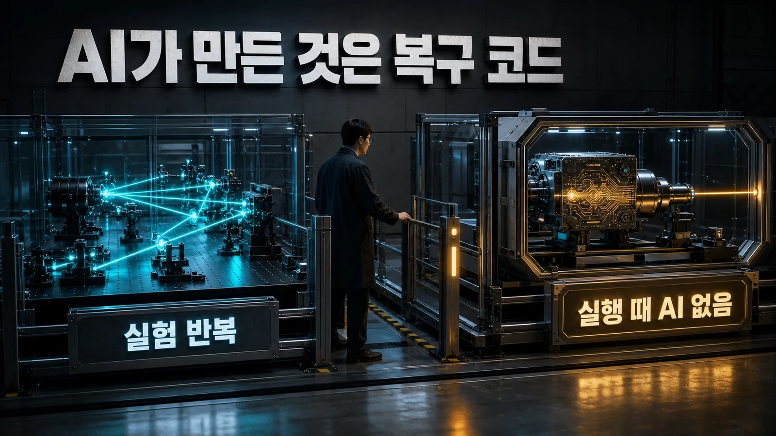 AI가 양자컴퓨터 레이저를 되살렸다, 그런데 실시간 운전은 아니었다 관련 4번째 핵심 시각자료