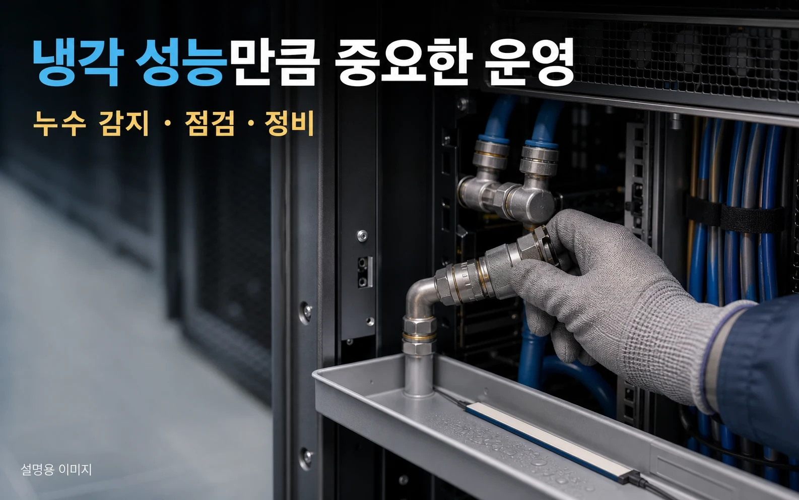액체 냉각을 계속 운영하려면 누수 감지와 안전한 점검·정비 체계도 필요합니다.
