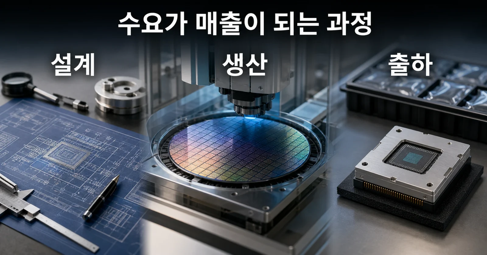 수요가 매출이 되는 과정; 외부 제조와 고객 일정의 영향