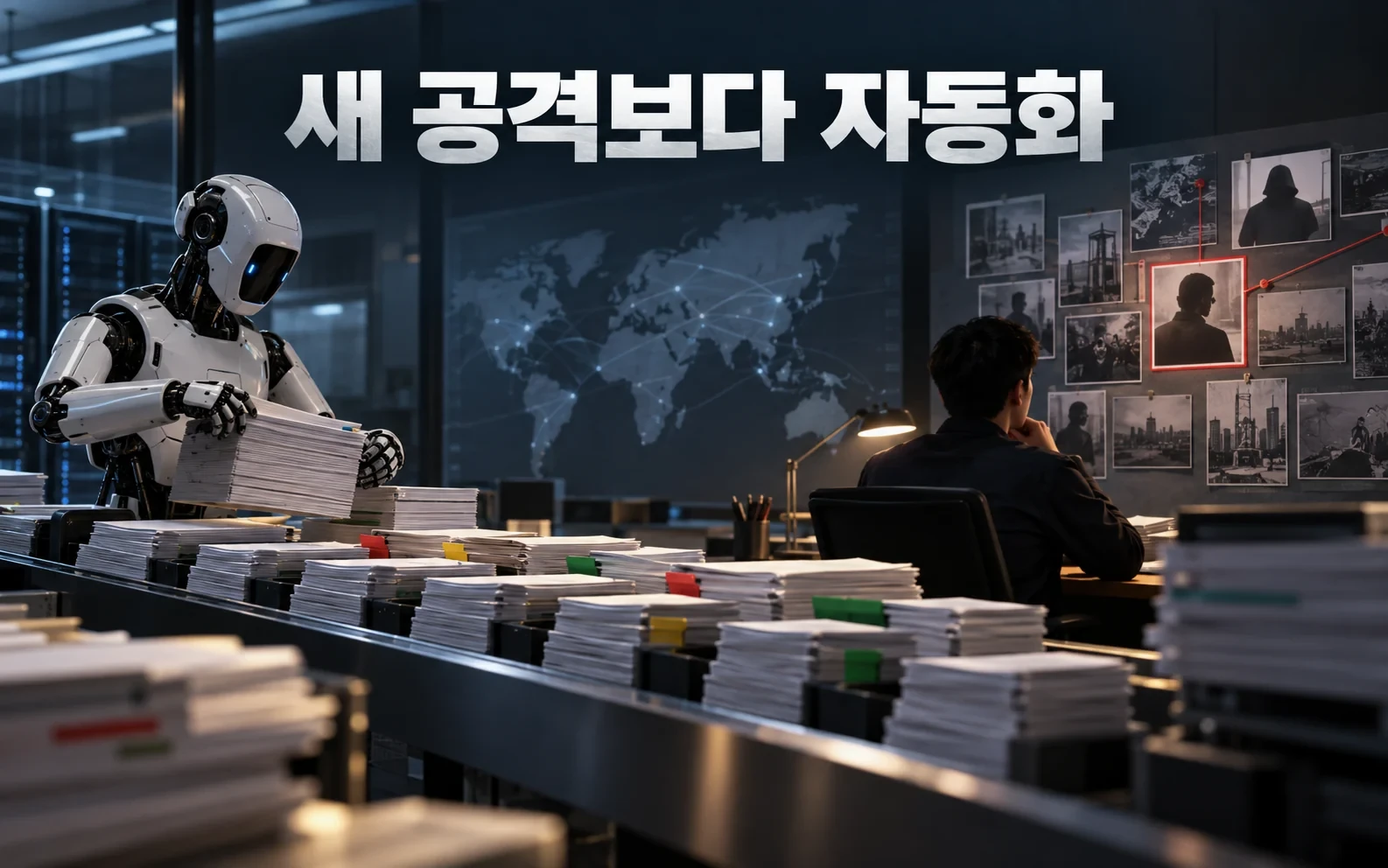 AI 악용은 실험을 넘어 운영이 됐습니다, Anthropic 위협 보고서의 경고 핵심 내용을 보여주는 2번째 인포그래픽