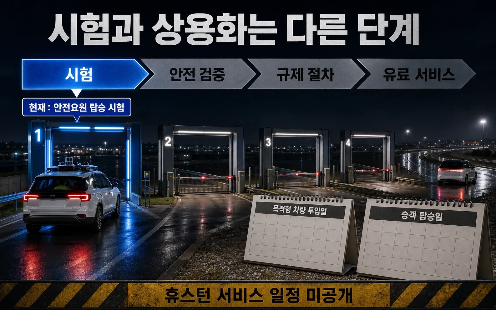 휴스턴 도로가 로보택시 시험장이 됐다, 죽스가 가장 복잡한 도시를 고른 이유 관련 5번째 핵심 구조 인포그래픽