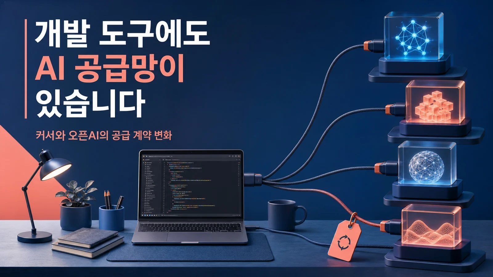 커서의 AI 모델이 사라질 수 있다, 개발 도구에도 공급망이 있습니다 관련 1번째 핵심 시각자료