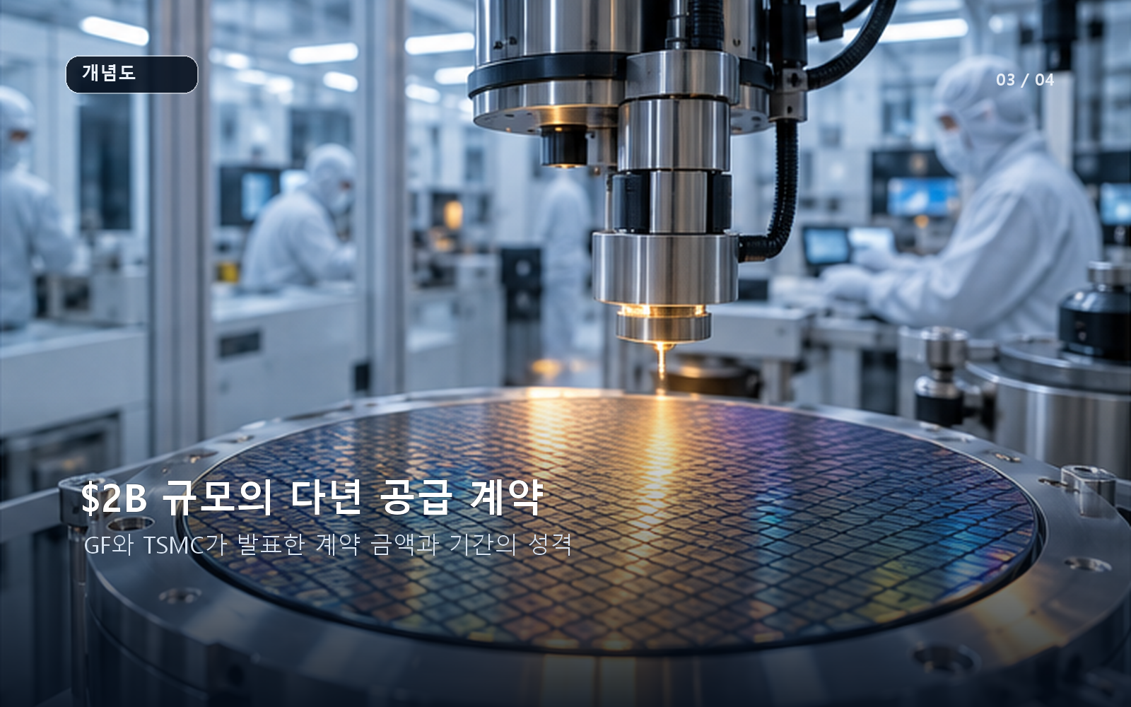 GF·TSMC가 발표한 다년 계약의 규모와 범위