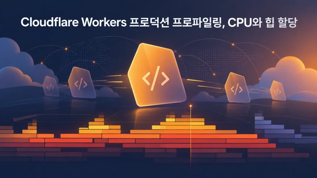 Cloudflare Workers 프로덕션 프로파일링—CPU와 힙은 무엇을 보여주나